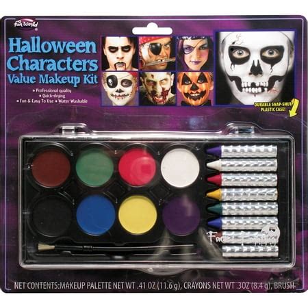 Face Painting Makeup Kit Adult Halloween Accessory - Walmart.com