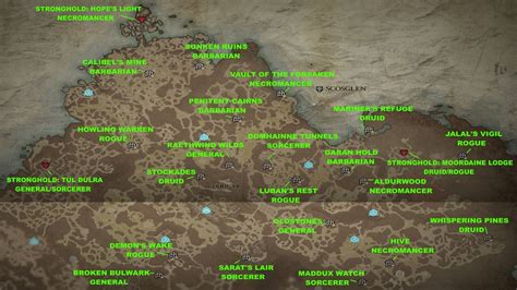 D4 Dungeon Map - Sibyl Fanechka