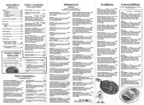 La Bamba Menu, Menu for La Bamba, Florence, Florence - Urbanspoon/Zomato