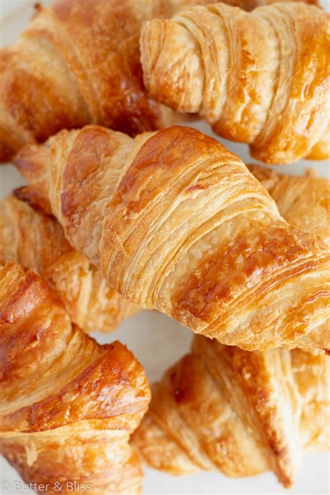 Homemade Flaky Croissants Recipe - Butter and Bliss