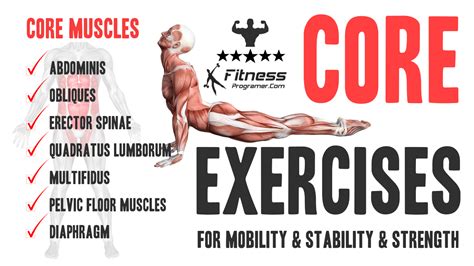 33 Best Core Exercises To Build A Strong Core