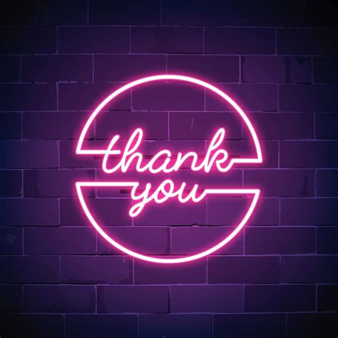 Thank you neon sign vector | free image by rawpixel.com / NingZk V ...