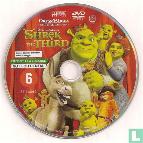 Shrek 3 Dvd Cover