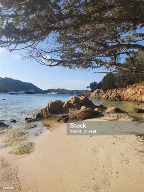 Pevero Beach The Most Famous Of All Porto Cervo Beaches Stock Photo ...