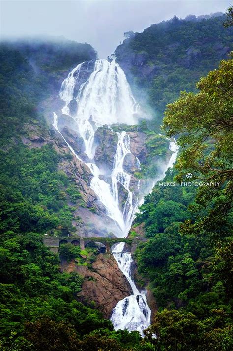 Dudhsagar | Goa | Dudhsagar-waterfalls | Dudhsagar,GOA HD photos | A ...