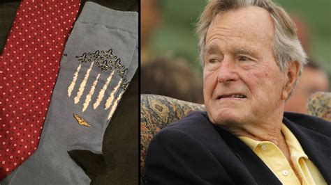 Fashion icon George HW Bush and his statement socks - 6abc Philadelphia