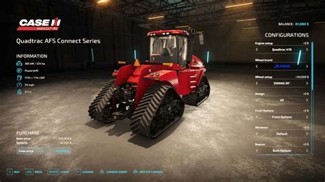 Larson Farms Case IH Quadtrac v1.0 | FS22 Mod Download