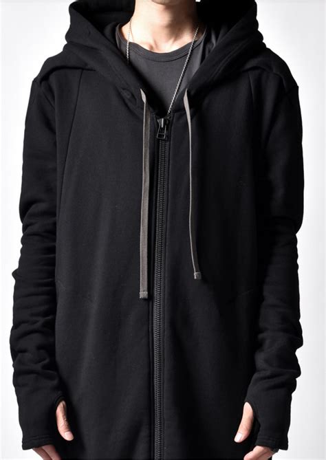 DarkShadow Long Oversized Full-zip Hoodie – Ofelya Boutique