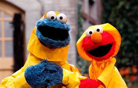 Cookie Monster and Elmo | Sesame street muppets, Sesame street, Elmo ...