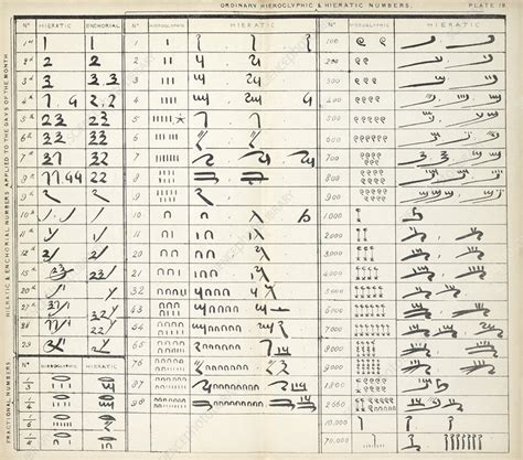 Egyptian Numerals