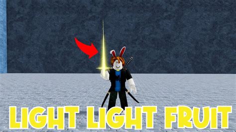 LIGHT LIGHT FRUIT Made Me *OVERPOWERD* in Blox Fruits.. (Roblox) - YouTube