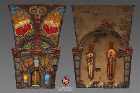 The Book of Life Concept Art by Jordan Lamarre-Wan | Concept Art World