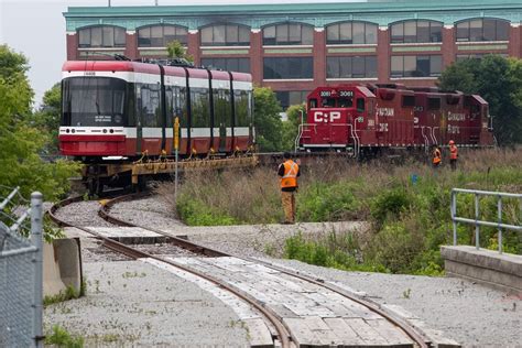 How a brand-new TTC streetcar arrives in Toronto