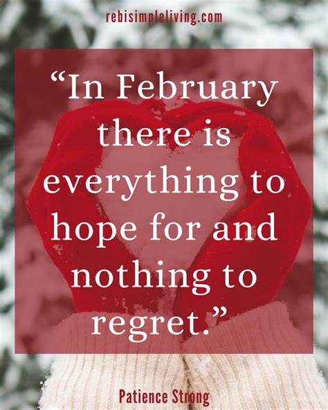 23 Inspirational February Quotes for the Month of Love