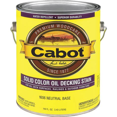 Cabot Solid Color Oil Deck Stain - Walmart.com - Walmart.com