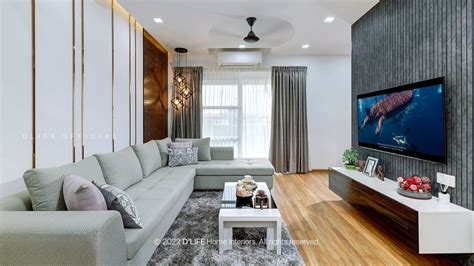 A Stylish Modern Apartment Interior Project In South India