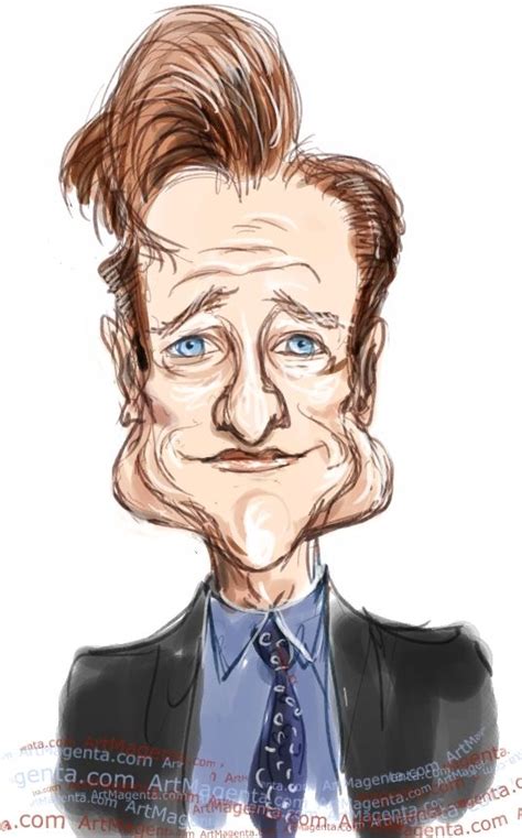 Caricatures: Conan O’Brien | Caricature, Conan, Conan o brien