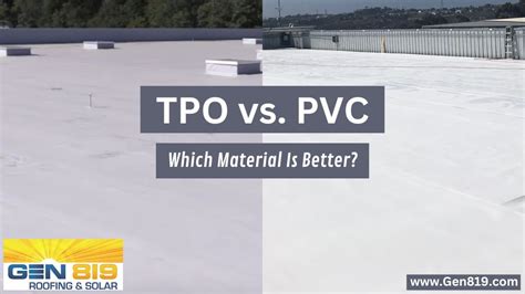 TPO vs. PVC - Which single-ply membrane system is better?