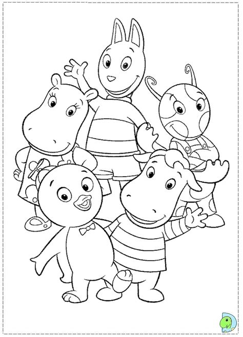 Backyardigans Coloring Pages