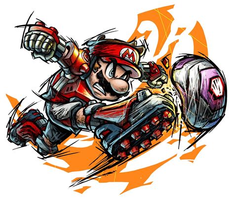 Mario Art - Mario Strikers: Battle League Art Gallery | Mario art ...