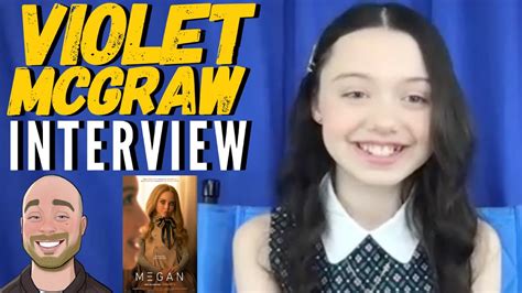 Violet McGraw - Interview | M3GAN - YouTube