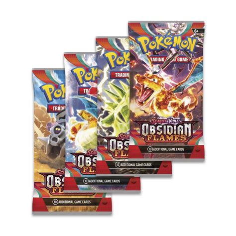 Pokémon TCG: Scarlet & Violet-Obsidian Flames Booster Display Box (36 ...