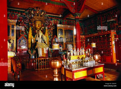 Old Ghoom Monastery ; Statue of Maitreya Buddha ; Yiga Choeling ...