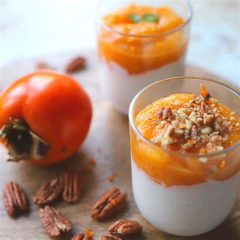 Healthy Persimmon Dessert - End of the Fork