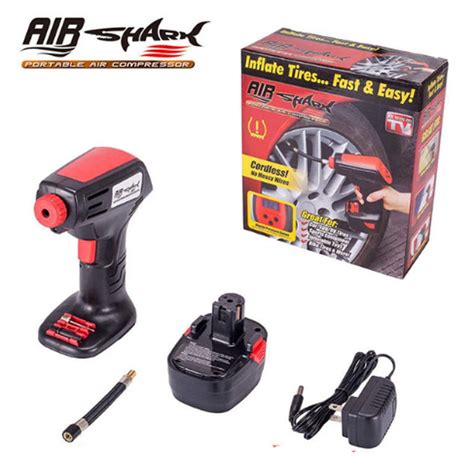 Battery Universal Car Air Compressor Inflator Pump Hand Held EU ...