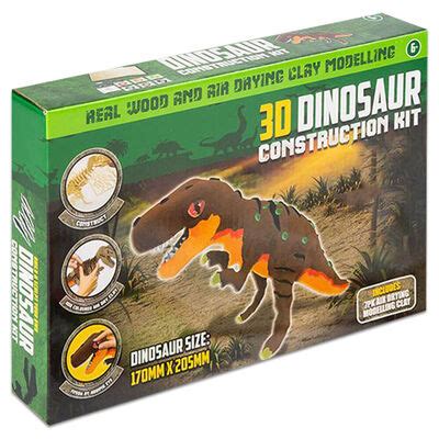 Build Your Own 3D Dinosaur Kit From 3.50 GBP | The Works