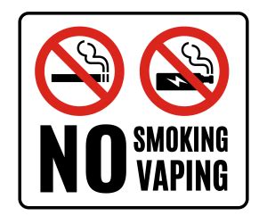 No Smoking No Vaping Sign: Printable Templates (Free PDF Downloads)