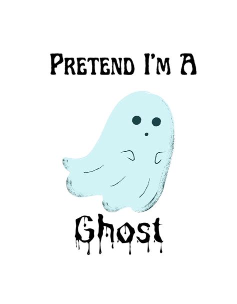 Cute Ghost SVG Download - Etsy