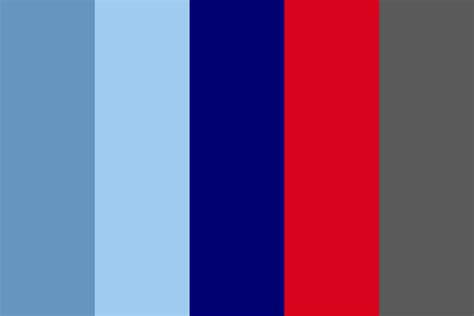 Blue And Red Color Palettes - Image to u