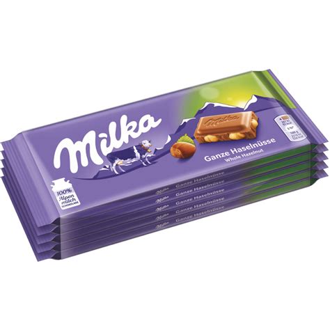 Transgourmet Österreich - Milka Schokolade Ganze Nuss 5 x 100 g