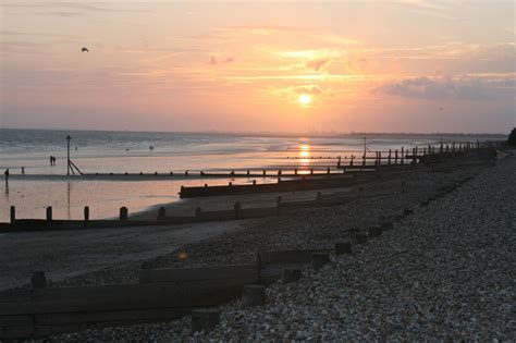 West Wittering at sunset | West wittering, Bracklesham bay, Sunset