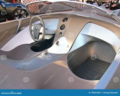 INTERIOR DE AUTOMÓVILES BMW GINA CONCEPTO Foto editorial - Imagen de ...