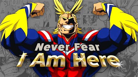 "I am here!" The Impact Behind All Might's Quote (My Hero Academia ...