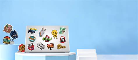 Custom Laptop Stickers - Lowest Price - Fast Turnaround