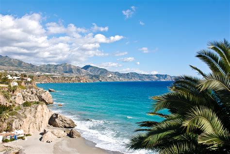 Nerja Beach and City - Spain