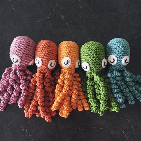 The 25 Most Adorable Crochet Octopus Patterns - Derpy Monster