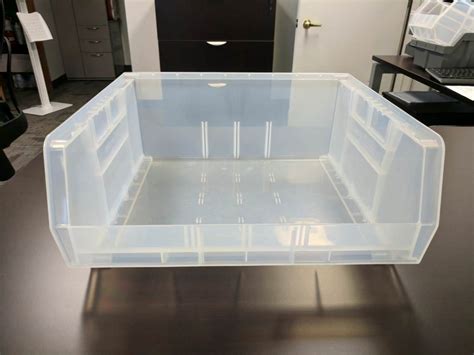 Uline Clear Storage Bins | Dandk Organizer