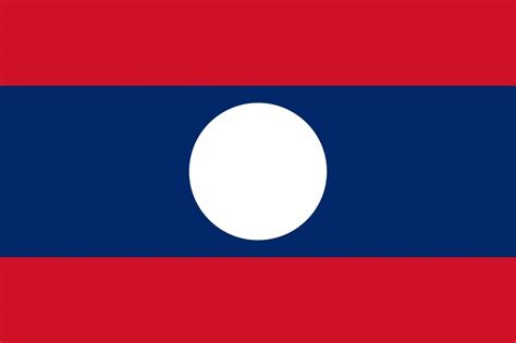 Laos flag emoji - country flags