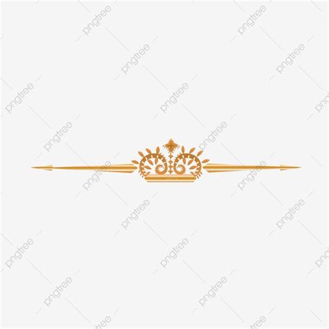 Royal Crown Border Hd Transparent, Royal Crown Gradient Vector Golden ...