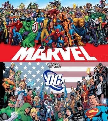 Difference between Marvel and DC Comics | Marvel vs DC Comics