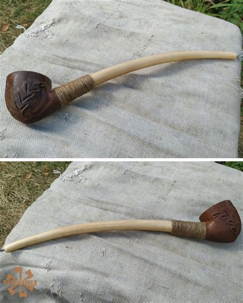 The Hobbit Bilbo's Pipe With Removable Stem Wooden - Etsy