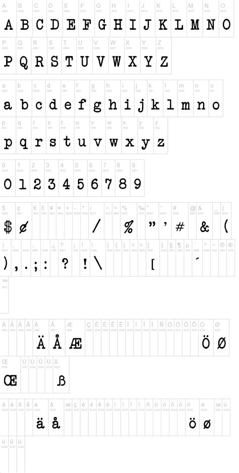 Another Typewriter Font | dafont.com