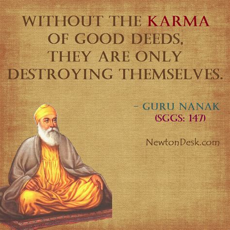 Without the Karma of Good Deeds - Guru Nanak Says | Sikhism Quotes