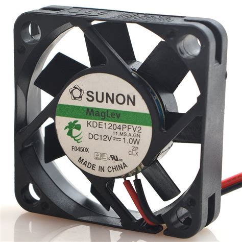 Sunon KDE1204PFV2 DC12V 0.6W 3-Wires silent magnetic suspension fan – 99GO