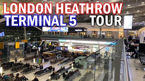 London Heathrow Terminal 5 Tour - British Airways - YouTube