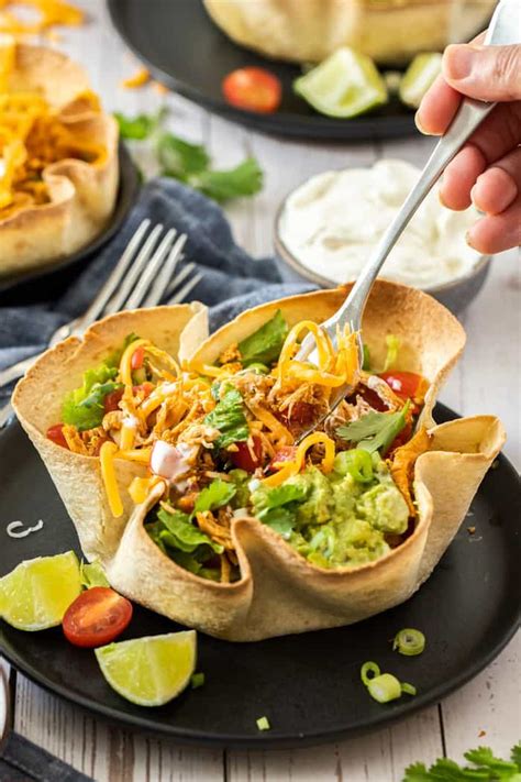 Easy Baked Tortilla Bowls | Sustainable Cooks